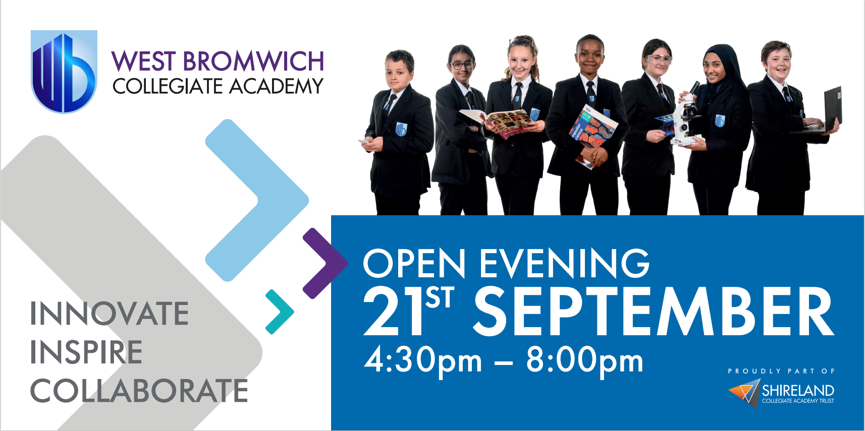 Open Evening 2021 West Bromwich Collegiate Academy Open Evening 2021 West Bromwich Collegiate Academy