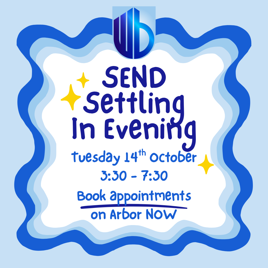 Send Options Evening SEND Settling In Evening - 14th October 2025 - West Bromwich Collegiate ...